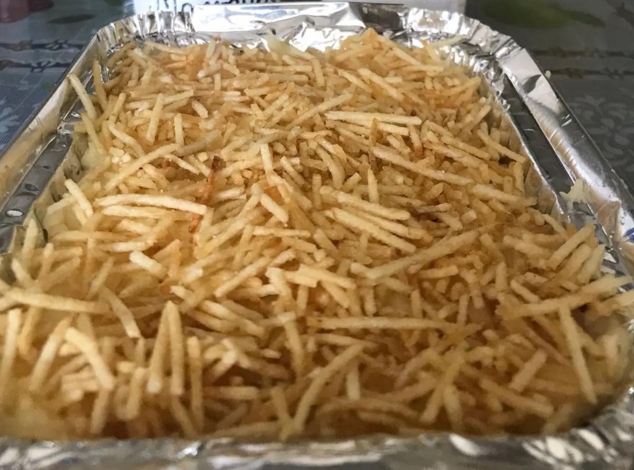 Escondidinho de charque 